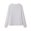 TEEN RIBBED LONG SLEEVE T-SHIRT